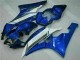 Blu Bianco Kit Carenatura Moto Completa Yamaha R6 2006-2007 Blu Bianco Kit Carenatura Moto Completa Yamaha R6 2006-2007