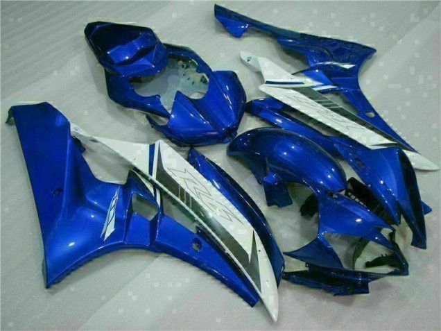 Blu Bianco Kit Carenatura Moto Completa Yamaha R6 2006-2007 Blu Bianco Kit Carenatura Moto Completa Yamaha R6 2006-2007