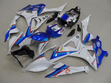 Blu Bianco Kit Carene BMW S1000RR 2009-2014