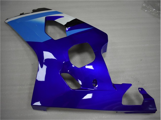 Blu Bianco Kit Completo Carenatura Moto ABS Suzuki GSXR 600 / 750 K4 2004-2005 Blu Bianco Kit Completo Carenatura Moto ABS Suzuki GSXR 600 / 750 K4 2004-2005