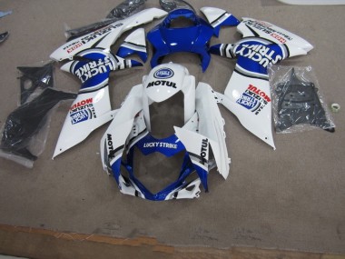 Blu Bianco Lucky Strike Motul Carene Moto Suzuki GSXR 600 K11 2011-2024