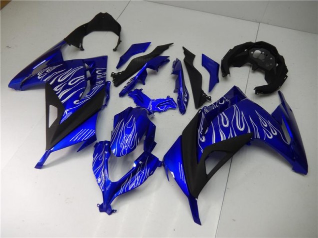 Blu Bianco Nero Carene Moto Kawasaki EX300 2013-2016 Blu Bianco Nero Carene Moto Kawasaki EX300 2013-2016