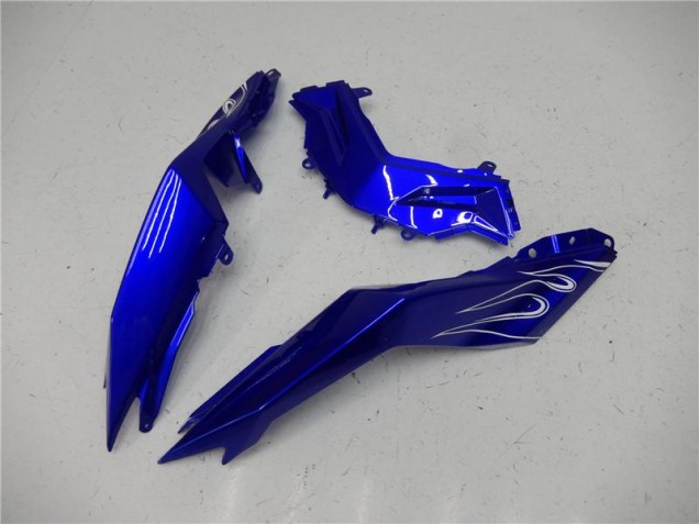 Blu Bianco Nero Carene Moto Kawasaki EX300 2013-2016 Blu Bianco Nero Carene Moto Kawasaki EX300 2013-2016