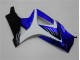 Blu Bianco Nero Carene Moto Suzuki GSXR 1000 K7 2007-2008 Blu Bianco Nero Carene Moto Suzuki GSXR 1000 K7 2007-2008