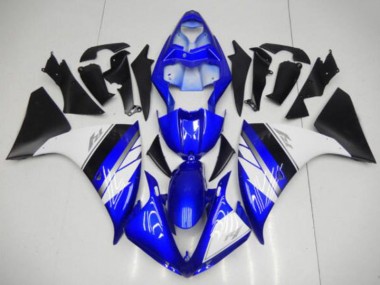 Blu Bianco Nero Carene Moto Yamaha R1 2009-2011