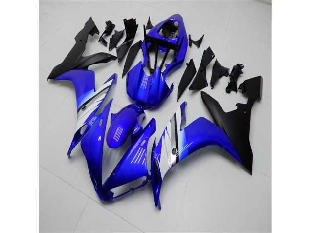Blu Bianco Nero Kits Carenatura Moto Iniezione Yamaha R1 2004-2006 Blu Bianco Nero Kits Carenatura Moto Iniezione Yamaha R1 2004-2006