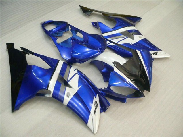Blu Bianco Nero Kits Carene Moto & Plastica Moto Yamaha R6 2008-2016 Blu Bianco Nero Kits Carene Moto & Plastica Moto Yamaha R6 2008-2016