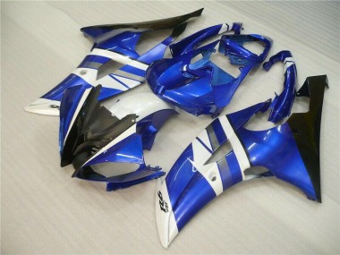 Blu Bianco Nero Kits Carene Moto & Plastica Moto Yamaha R6 2008-2016