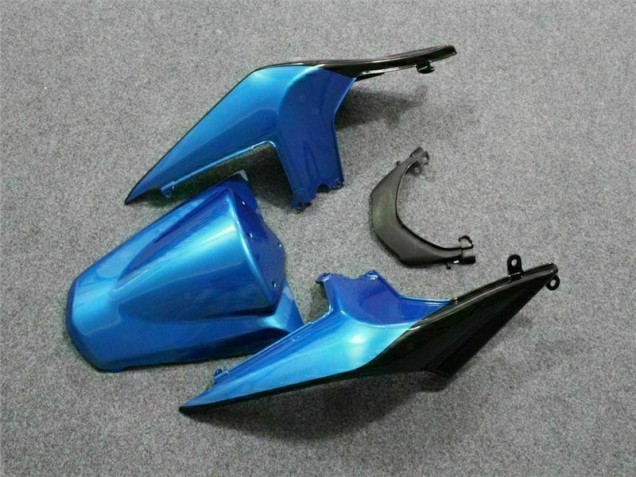 Blu Bianco Nero Ninja ABS Moto Plastica & Carene Kawasaki EX250 2008-2012 Blu Bianco Nero Ninja ABS Moto Plastica & Carene Kawasaki EX250 2008-2012
