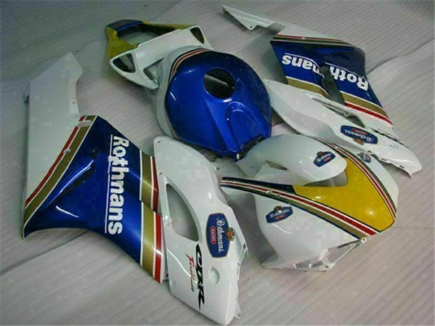 Blu Bianco Plastica Moto Honda CBR 1000 RR 2004-2005 Blu Bianco Plastica Moto Honda CBR 1000 RR 2004-2005