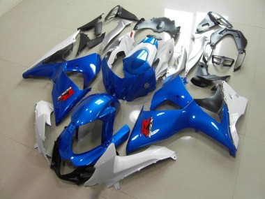 Blu & Bianco Stile OEM Carrozzeria Moto & Carena Moto Suzuki GSXR 1000 K9 2009-2016