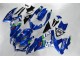 Blu Bianco Verde Carene Moto Suzuki GSXR 600 / 750 K8 2008-2010 Blu Bianco Verde Carene Moto Suzuki GSXR 600 / 750 K8 2008-2010
