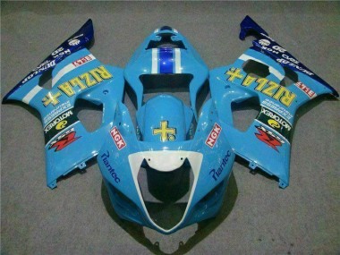 Blu Carene Moto Suzuki GSXR 1000 K3 2003-2004