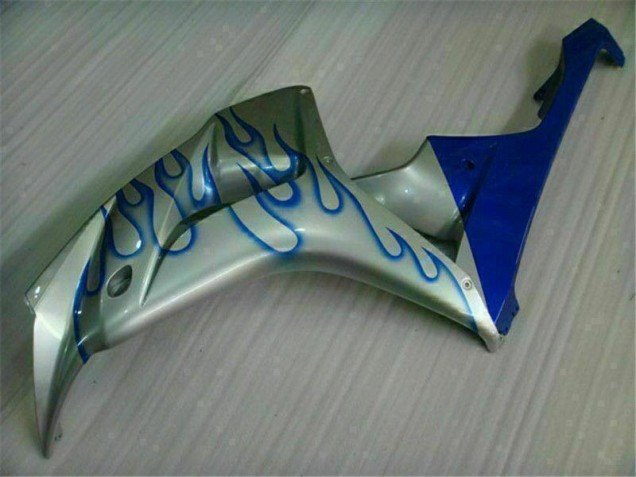 Blu Fiamma Argento Carene Moto Honda CBR 1000 RR 2006-2007 Blu Fiamma Argento Carene Moto Honda CBR 1000 RR 2006-2007