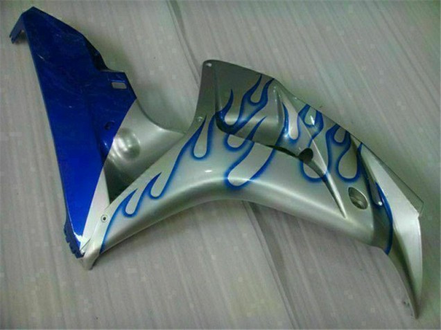 Blu Fiamma Argento Carene Moto Honda CBR 1000 RR 2006-2007 Blu Fiamma Argento Carene Moto Honda CBR 1000 RR 2006-2007