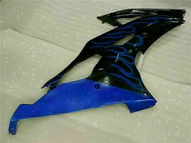 Blu Fiamma Nero Carene Moto Yamaha R6 2008-2016 Blu Fiamma Nero Carene Moto Yamaha R6 2008-2016