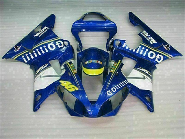 Blu Kit Carenatura Iniezione Yamaha R1 2000-2001 Blu Kit Carenatura Iniezione Yamaha R1 2000-2001