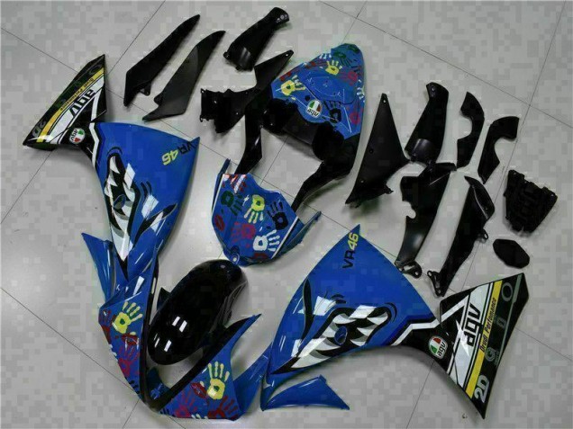 Blu Kits Carene Moto Yamaha R1 2009-2011 Blu Kits Carene Moto Yamaha R1 2009-2011