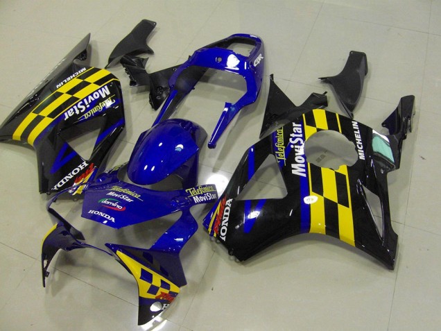 Blu Movistar Carene Moto Honda CBR 900 RR 954 2002-2003 Blu Movistar Carene Moto Honda CBR 900 RR 954 2002-2003