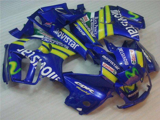 Blu Movistar Castrol Carene Moto Honda CBR 600 F3 1995-1998 Blu Movistar Castrol Carene Moto Honda CBR 600 F3 1995-1998