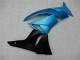 Blu Nero ABS Kit Carenatura Moto Kawasaki ZX6R 2009-2012 Blu Nero ABS Kit Carenatura Moto Kawasaki ZX6R 2009-2012