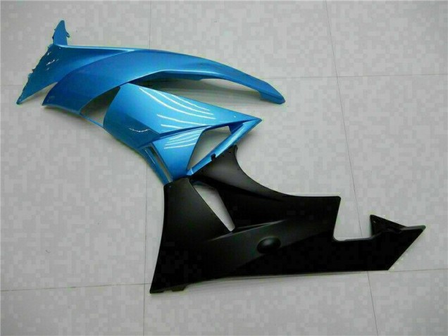 Blu Nero ABS Kit Carenatura Moto Kawasaki ZX6R 2009-2012 Blu Nero ABS Kit Carenatura Moto Kawasaki ZX6R 2009-2012