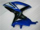 Blu Nero ABS Kit Carenatura Moto Suzuki GSXR 600 / 750 K8 2008-2010