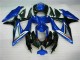 Blu Nero ABS Kit Carenatura Moto Suzuki GSXR 600 / 750 K8 2008-2010