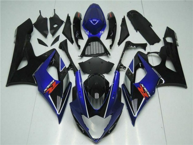 Blu Nero ABS Kits Carena Moto Suzuki GSXR 1000 K5 2005-2006 Blu Nero ABS Kits Carena Moto Suzuki GSXR 1000 K5 2005-2006