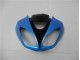 Blu Nero ABS Moto Plastica & Moto Carena Kawasaki ZX6R 2009-2012 Blu Nero ABS Moto Plastica & Moto Carena Kawasaki ZX6R 2009-2012