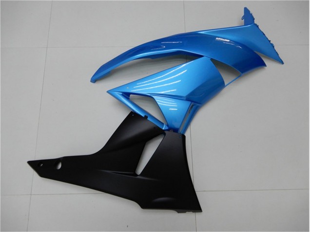 Blu Nero ABS Moto Plastica & Moto Carena Kawasaki ZX6R 2009-2012 Blu Nero ABS Moto Plastica & Moto Carena Kawasaki ZX6R 2009-2012