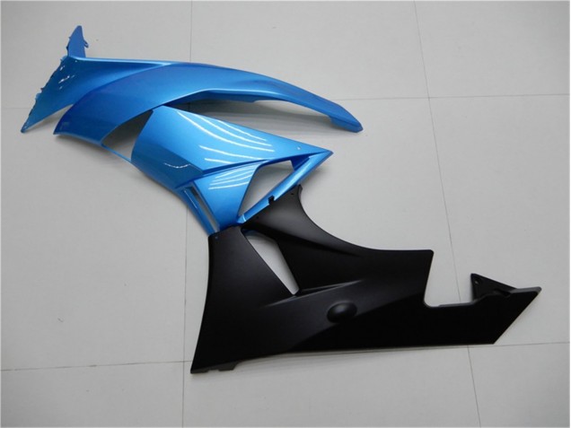 Blu Nero ABS Moto Plastica & Moto Carena Kawasaki ZX6R 2009-2012 Blu Nero ABS Moto Plastica & Moto Carena Kawasaki ZX6R 2009-2012