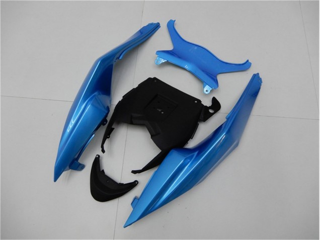 Blu Nero ABS Moto Plastica & Moto Carena Kawasaki ZX6R 2009-2012 Blu Nero ABS Moto Plastica & Moto Carena Kawasaki ZX6R 2009-2012
