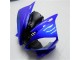 Blu Nero ABS Moto Plastica & Moto Carena Yamaha R6 2006-2007 Blu Nero ABS Moto Plastica & Moto Carena Yamaha R6 2006-2007