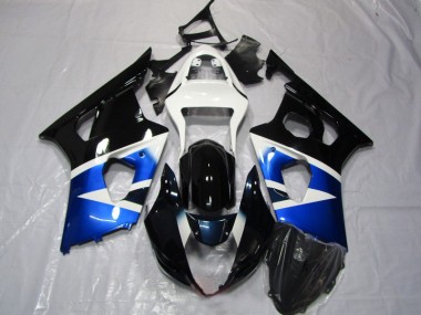 Blu Nero Bianco Carene Moto Suzuki GSXR 1000 K3 2003-2004