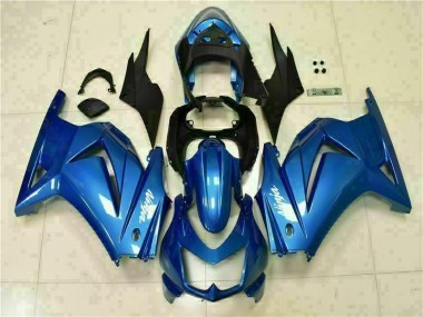 Blu Nero Bianco Ninja Carene Moto & Plastica Kawasaki EX250 2008-2012