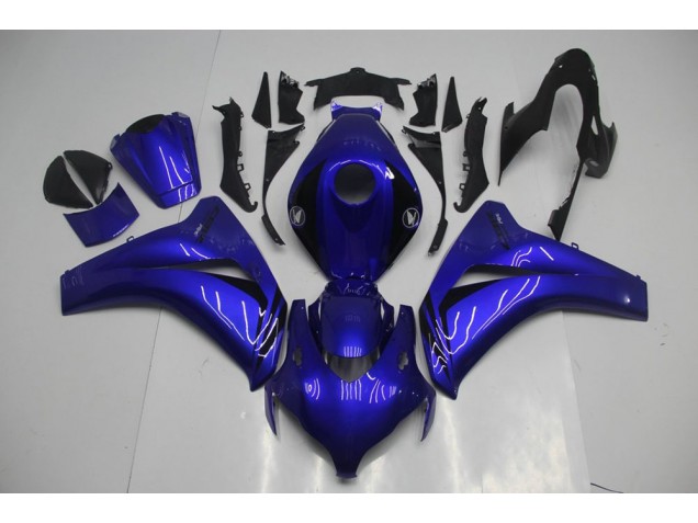 Blu Nero Carene Moto Honda CBR 1000 RR 2008-2011 Blu Nero Carene Moto Honda CBR 1000 RR 2008-2011
