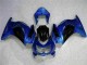 Blu Nero Carene Moto Kawasaki EX250 2008-2012 Blu Nero Carene Moto Kawasaki EX250 2008-2012
