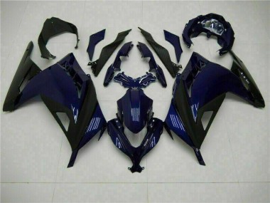 Blu Nero Carrozzeria & Plastica Moto Kawasaki EX300 2013-2016