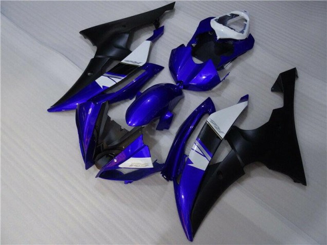 Blu Nero Kit Carene Moto Completa Yamaha R6 2008-2016 Blu Nero Kit Carene Moto Completa Yamaha R6 2008-2016