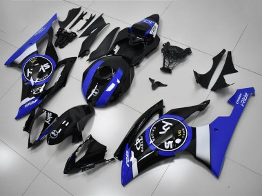 Blu Nero Kit Carene Moto Yamaha R6 2008-2016