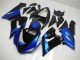 Blu Nero Kit Completo Carenatura Moto ABS Kawasaki ZX6R 2005-2006 Blu Nero Kit Completo Carenatura Moto ABS Kawasaki ZX6R 2005-2006