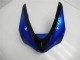 Blu Nero Kit Completo Carenatura Moto ABS Kawasaki ZX6R 2005-2006 Blu Nero Kit Completo Carenatura Moto ABS Kawasaki ZX6R 2005-2006