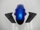 Blu Nero Kit Completo Carenatura Moto ABS Kawasaki ZX6R 2005-2006 Blu Nero Kit Completo Carenatura Moto ABS Kawasaki ZX6R 2005-2006