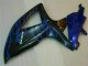 Blu Nero Kit Completo Carenatura Moto ABS Suzuki GSXR 600 / 750 K8 2008-2010