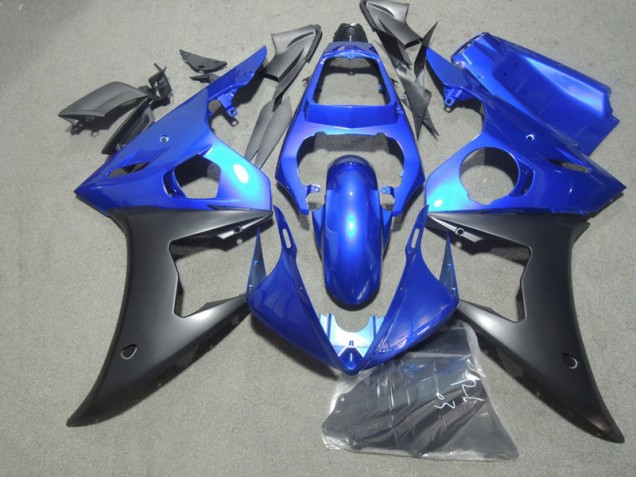 Blu Nero Kits Carenatura Moto Completa Yamaha R6 2003-2005 Blu Nero Kits Carenatura Moto Completa Yamaha R6 2003-2005