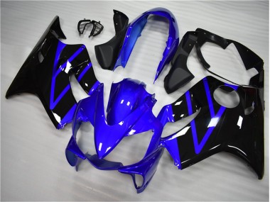 Blu Nero Kits Carene Moto & Plastica Moto Honda CBR 600 F4i 2004-2007