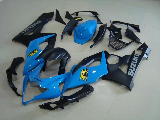 Blu & Nero Opaco Carene Moto Suzuki GSXR 1000 K5 2005-2006 Blu & Nero Opaco Carene Moto Suzuki GSXR 1000 K5 2005-2006