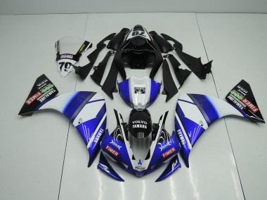 Blu Nero Sterilgarda Carene Moto Yamaha R1 2009-2011
