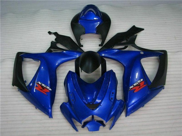 Blu Plastica Moto Suzuki GSXR 600 / 750 K6 2006-2007